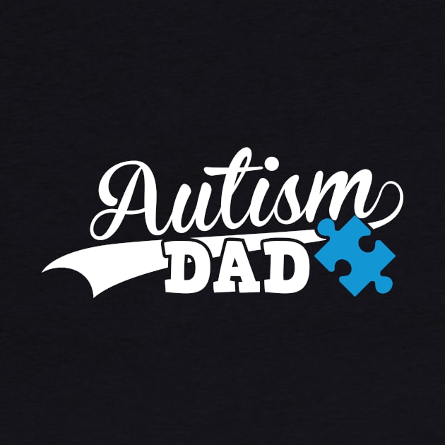 Autism Dad Puzzle by teevisionshop